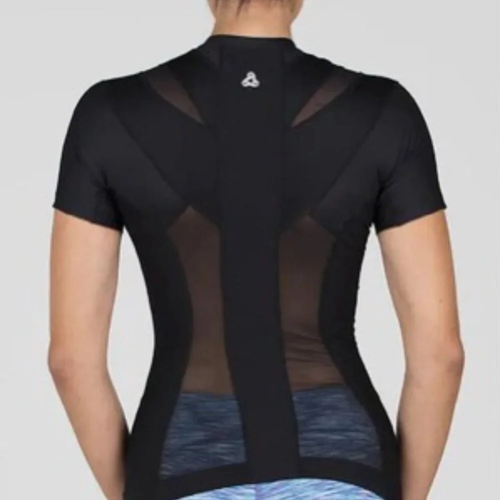 Align MD Posture Shirt 2.0  Women's Black Short Sleeve Tee - Picture 2 of 9